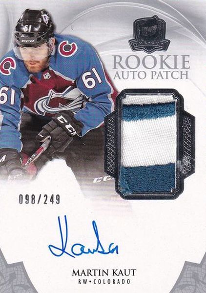 AUTO RC patch karta MARTIN KAUT 20-21 UD The CUP Rookie Auto Patch /249